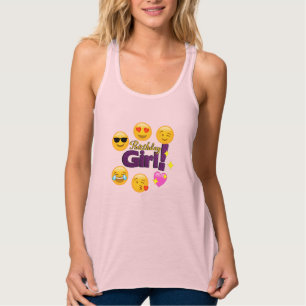 Birthday Girl (emojis) Singlet