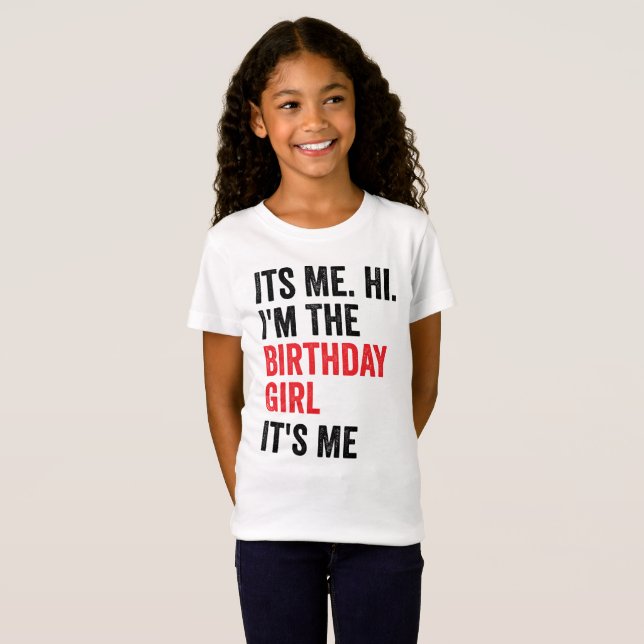 Birthday Girl,Funny Birthday Queen Celebration T-Shirt (Front Full)