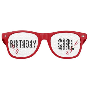 BIRTHDAY GIRL FUNNY PARTY SUNGLASSES