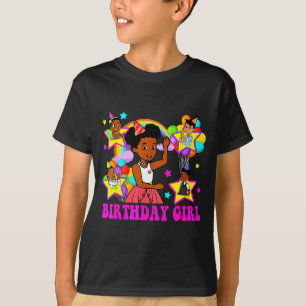 Birthday girl gracie pink doll family decorationsB T-Shirt