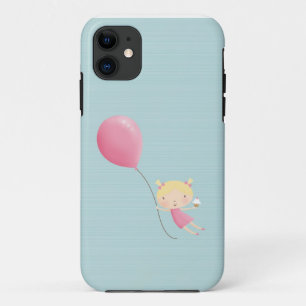 Birthday girl in air cell phone cover