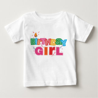 Birthday Girl Letters Baby T-Shirt