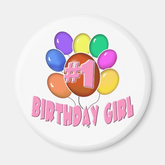 Birthday Girl Magnet (Front)