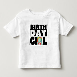 BIRTHDAY GIRL PARTY CELEBRATION CUSTOMIZABLE TODDLER T-Shirt