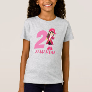 Birthday Girl Party Pirate T-Shirt
