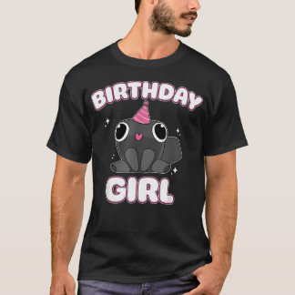 Birthday Girl Pebble Funny Dandy's Minimalist T-Shirt