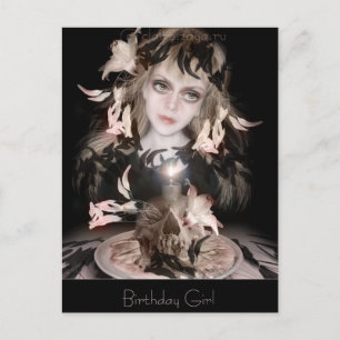 Birthday Girl Postcard