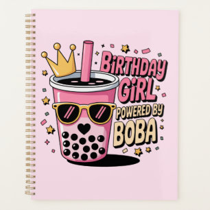 Birthday Girl Powered by Boba Bubble Tea Party Planner