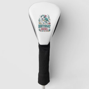 Birthday Girl Sea Turtle Vintage Engraving Shirt_1 Golf Head Cover