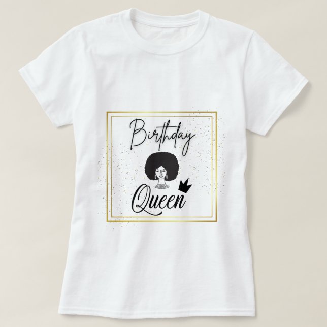 Birthday Girl Shirt (Design Front)