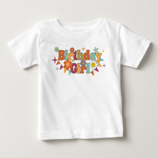 Birthday Girl Shirt for Kids (Front)