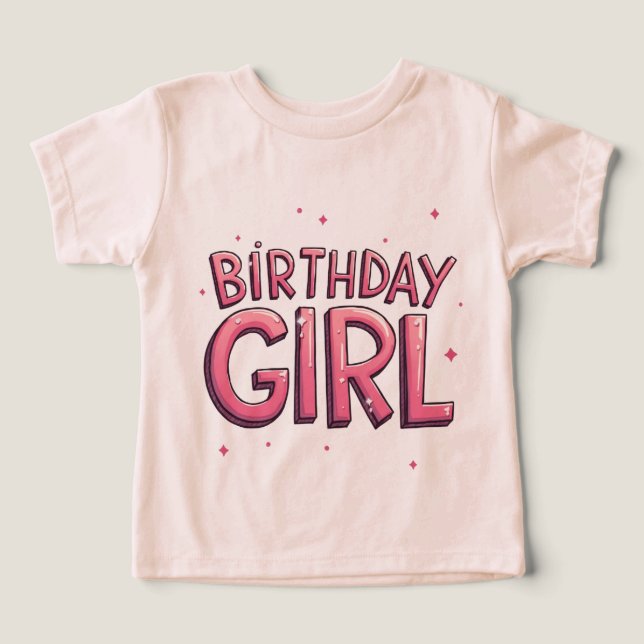 Birthday Girl T-shirts (Design Front)