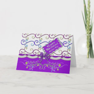 Birthday  - Girly - Fun Card