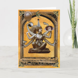 Birthday Goddess Card