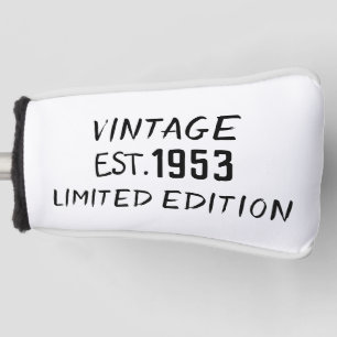 Birthday Golfer Funny 70th happy Dad Golf Head Cover