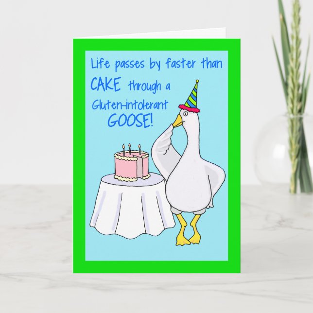 Birthday Goose Card (Front)