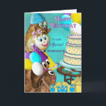 BIRTHDAY - Granddaughter - POTATO FAMILY Card<br><div class="desc">THIS POTATO FAMILY COLLECTION HAS A LARGE AMOUNT OF CATEGORIES TO SELECT FROM - PLEASE USE THE WORD  "potato" in my search engine to the left in my site enabling you to see  the entire collection.</div>