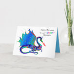 Birthday, Grandson, Dragon Kaleidoscope Collection Card<br><div class="desc">See many other designs in this bright Kaleidoscope Collection.  See under MY COLLECTIONS - KALEIDOSCOPE COLLECTION</div>