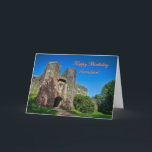 Birthday Grandson - English Castle Entrance Card<br><div class="desc">English Scenes series
A gorgeous card featuring a beautiful sunny-day view of a typical small-estate English Castle,  nestling in its own grounds near Totnes,  Devon.



Image code: hrcol156</div>