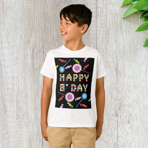 Birthday Greeting Candles T-Shirt