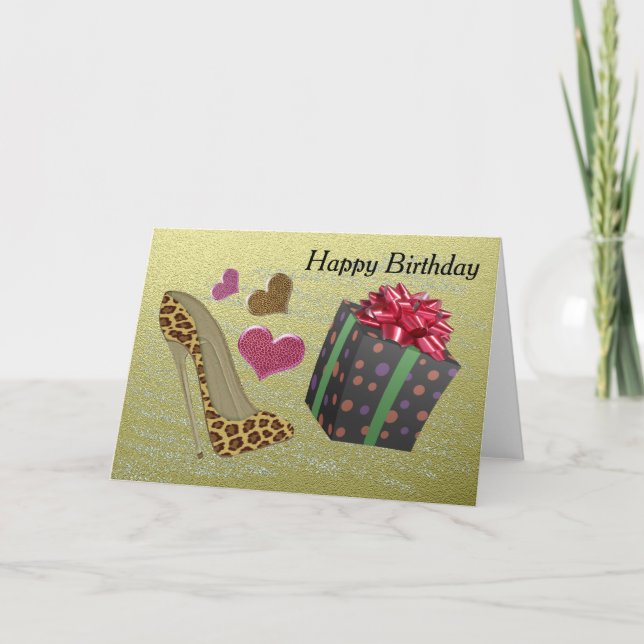 Birthday Greeting Card (Front)