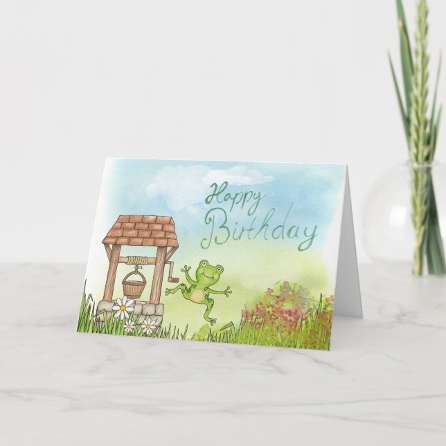 Birthday Greeting Card (Front)