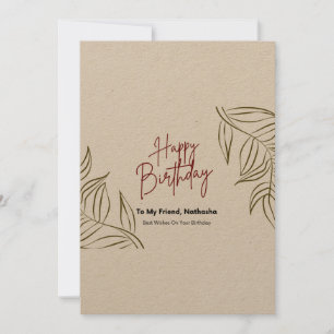 Birthday Greeting Cards for your loved ones.