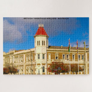 Birthday Greetings Adelaide  Australia Jigsaw Puzzle