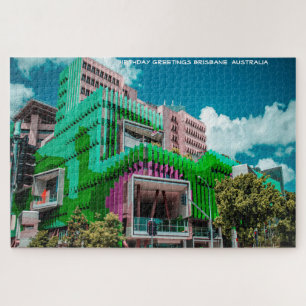 Birthday Greetings Brisbane Australia Jigsaw Puzzle