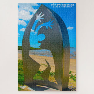 Birthday Greetings Cairns Australia Jigsaw Puzzle