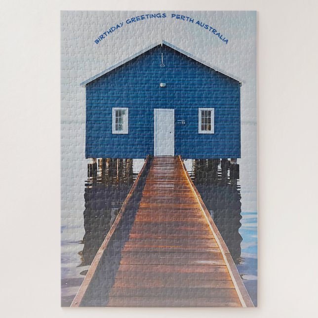 Birthday Greetings  Perth Australia Jigsaw Puzzle (Vertical)