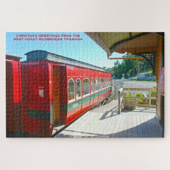 Birthday Greetings West Coast Wilderness Tasmania  Jigsaw Puzzle (Horizontal)