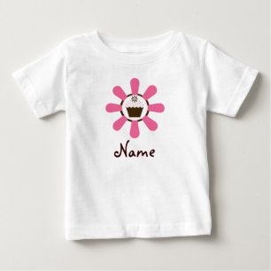 "Birthday Gril" Cupcake T-shirt