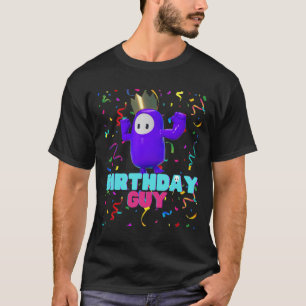 Birthday Guy Fun Popular Video Game Theme Birthday T-Shirt
