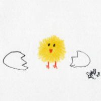Birthday - Happy Hatch Day (Chick) Card