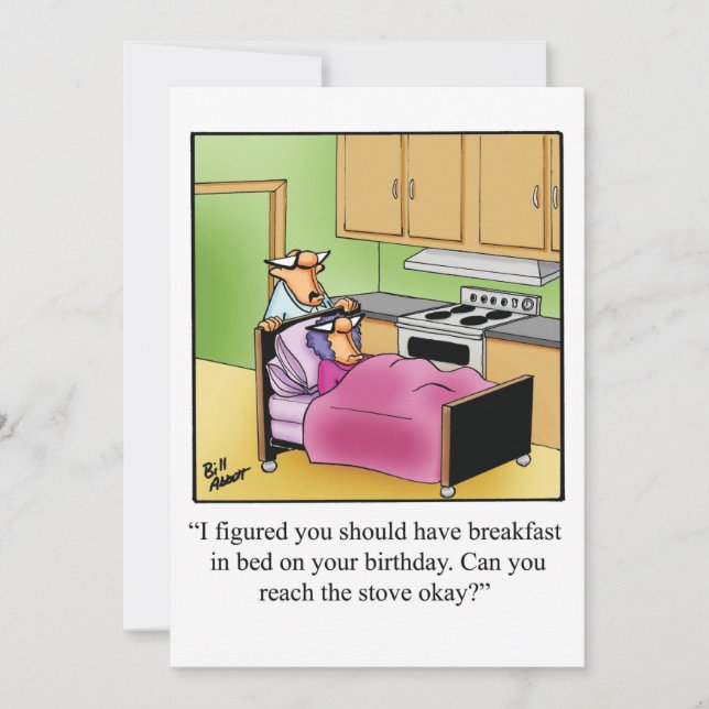 Birthday Humour Party Invitations "Spectickles" (Front)