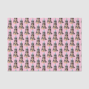 Birthday Husky Dog Tissue Paper