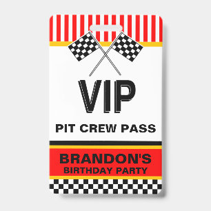 birthday ID badge