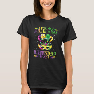 Birthday  Idea Celebration Masquerade Costume Mard T-Shirt
