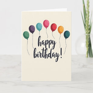 Birthday Illustration Arc Card