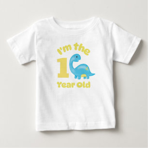 Birthday I'm The 1 Year Old Baby Dinosaur Infant  T-Shirt