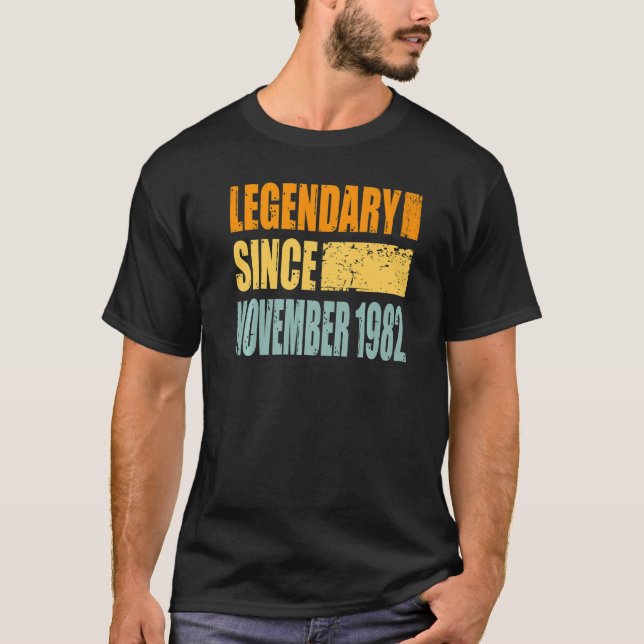Birthday In October 1982 T-Shirt (Front)