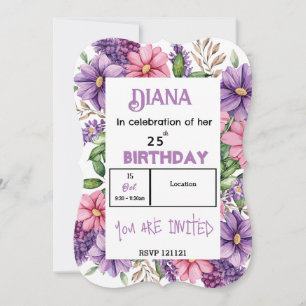 Birthday  invitation