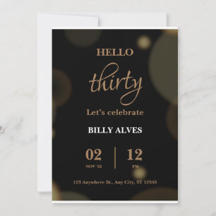 Birthday Invitation