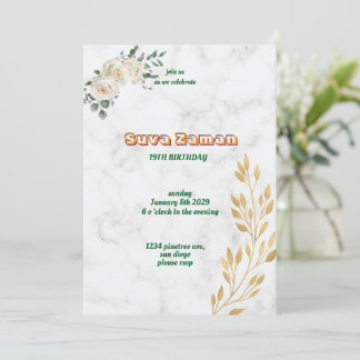 Birthday Invitation