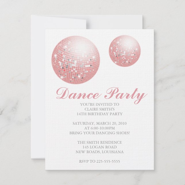 Birthday Invitation (Front)