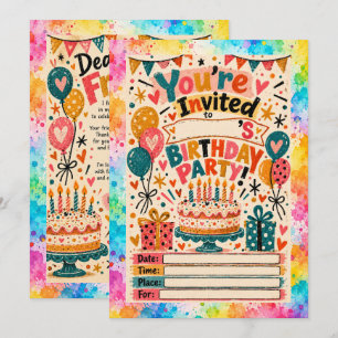 Birthday invitation