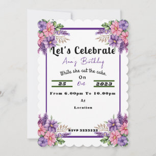 Birthday Invitation