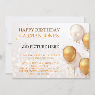 BIRTHDAY INVITATION