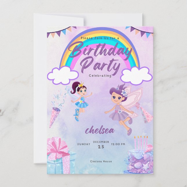 birthday invitation (Front)